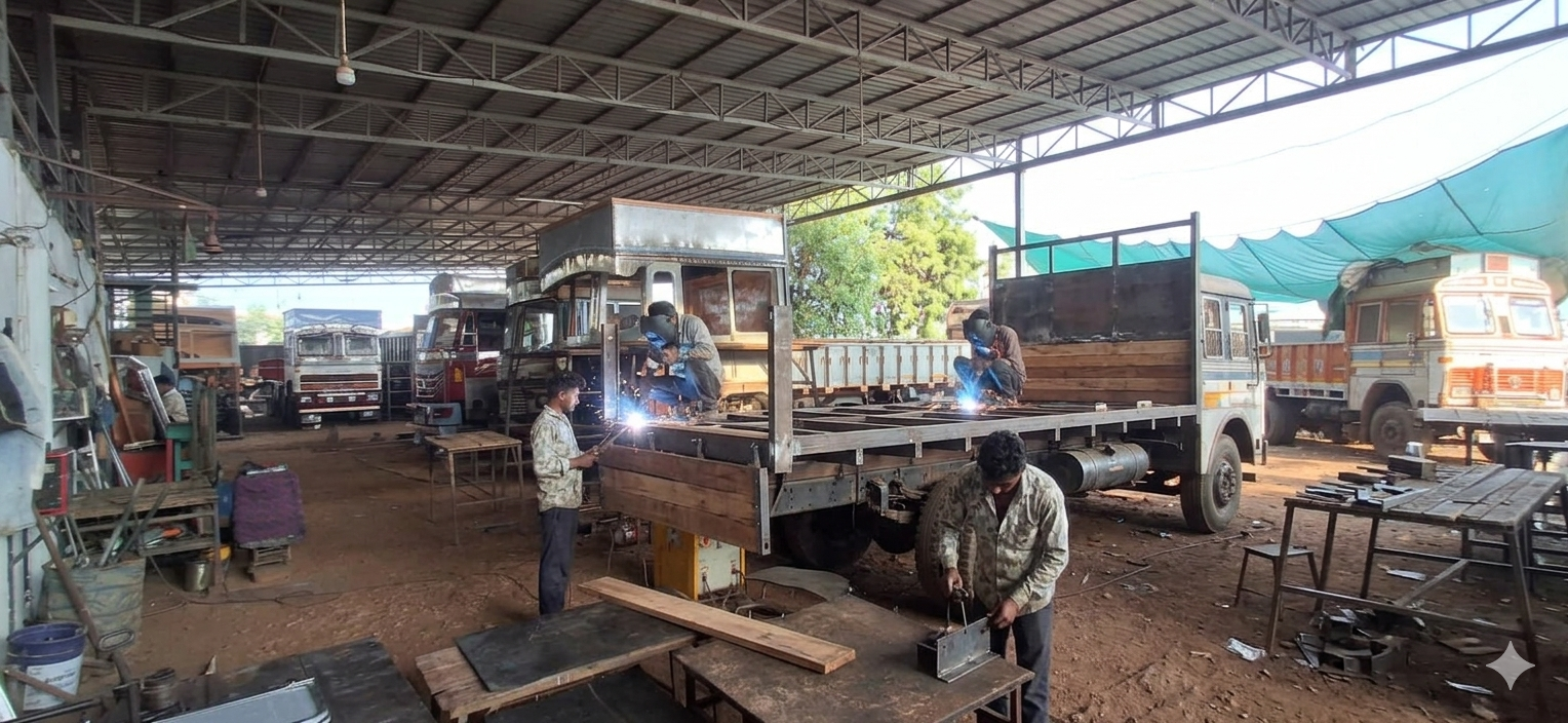 Flat Bed Open Body